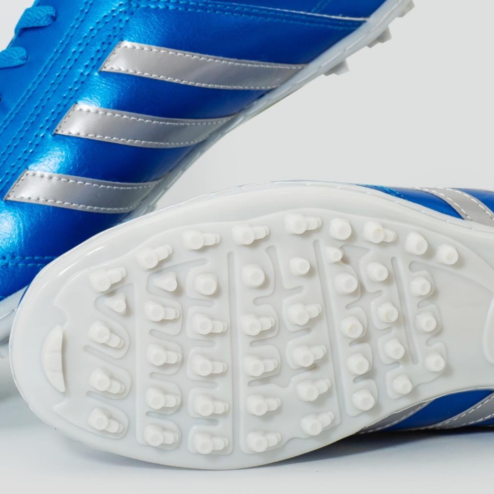 Giày Bóng Đá Cho Bé WIKA Thiết Kế 3 Sọc, Chất Da PU Chống Thấm, Phù Hợp Mặt Cỏ Nhân Tạo, Khâu Full Đế 2017 PU-2 KID