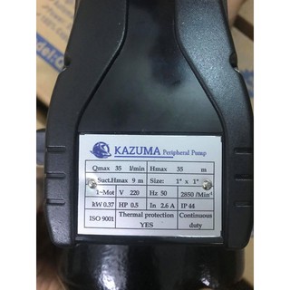 Bơm tăng áp KAZUMA 370W