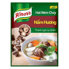 Hạt nêm chay Nấm hương Knorr gói 170g