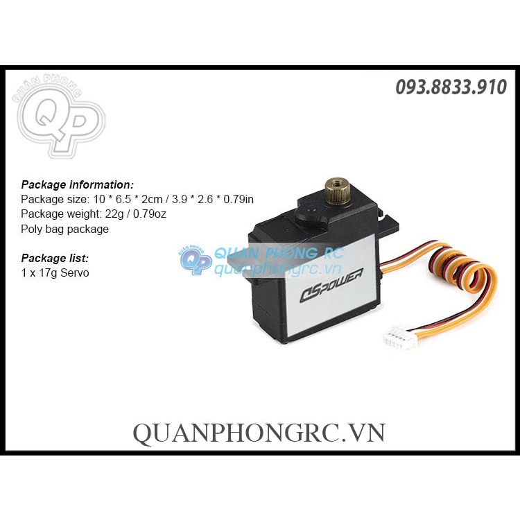 Servo 5 dây WLtoys WLtoys 144001, 144002, 124018, 124019