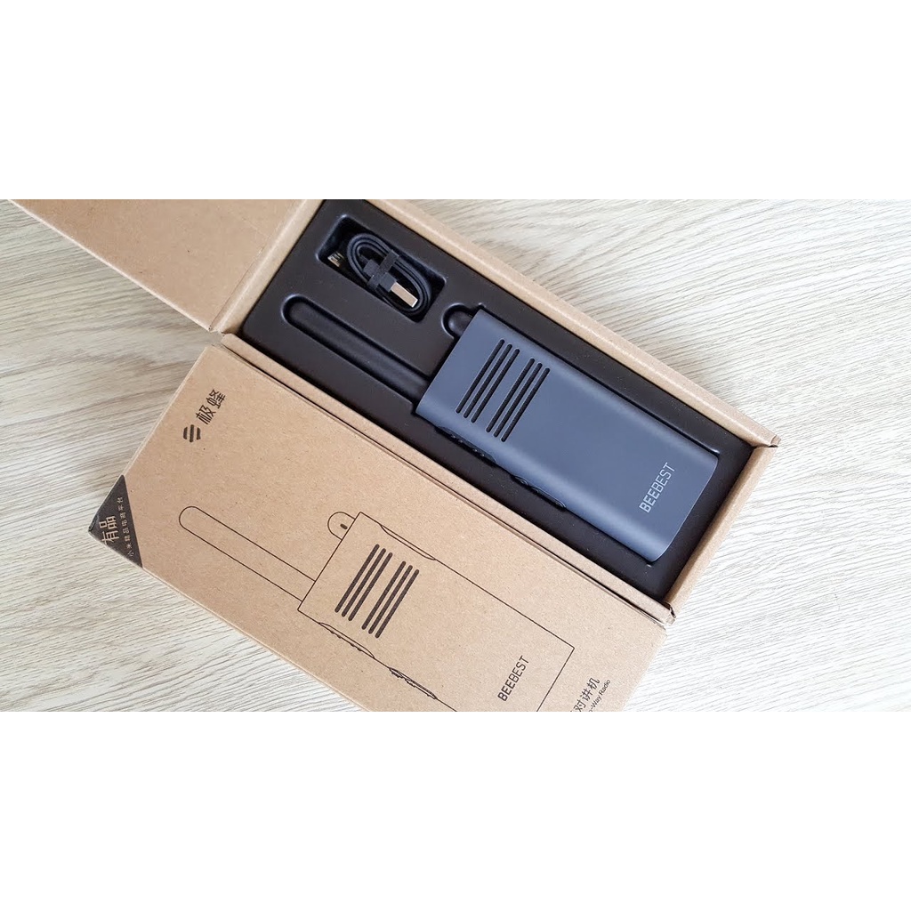 Bộ đàm Xiaomi Beebest A208, bộ đàm cầm tay, công suất 5W, 2 phiên bản lựa chọn tiêu chuẩn và cao cấp
