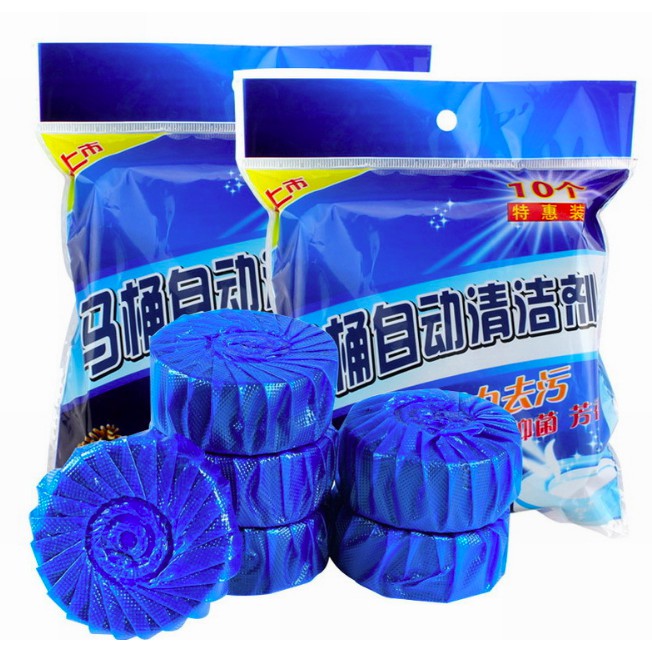 Bao 10 Viên Thả Làm Sạch Bồn Cầu