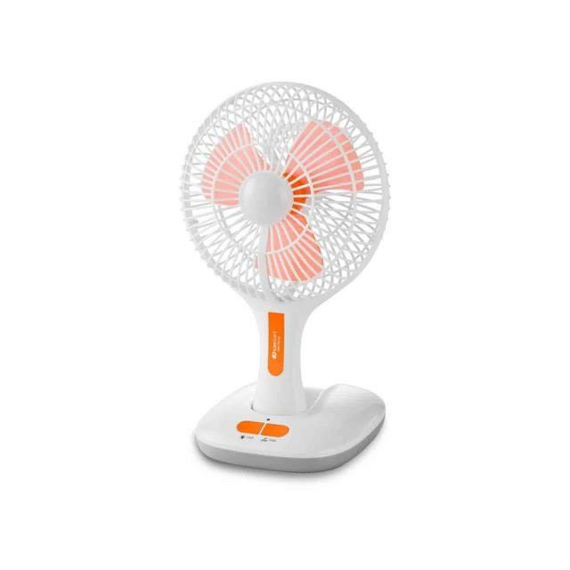 QUẠT TÍCH ĐIỆN KIÊM ĐÈN GẤP GỌN 2 TRONG 1 [KM-F0166]