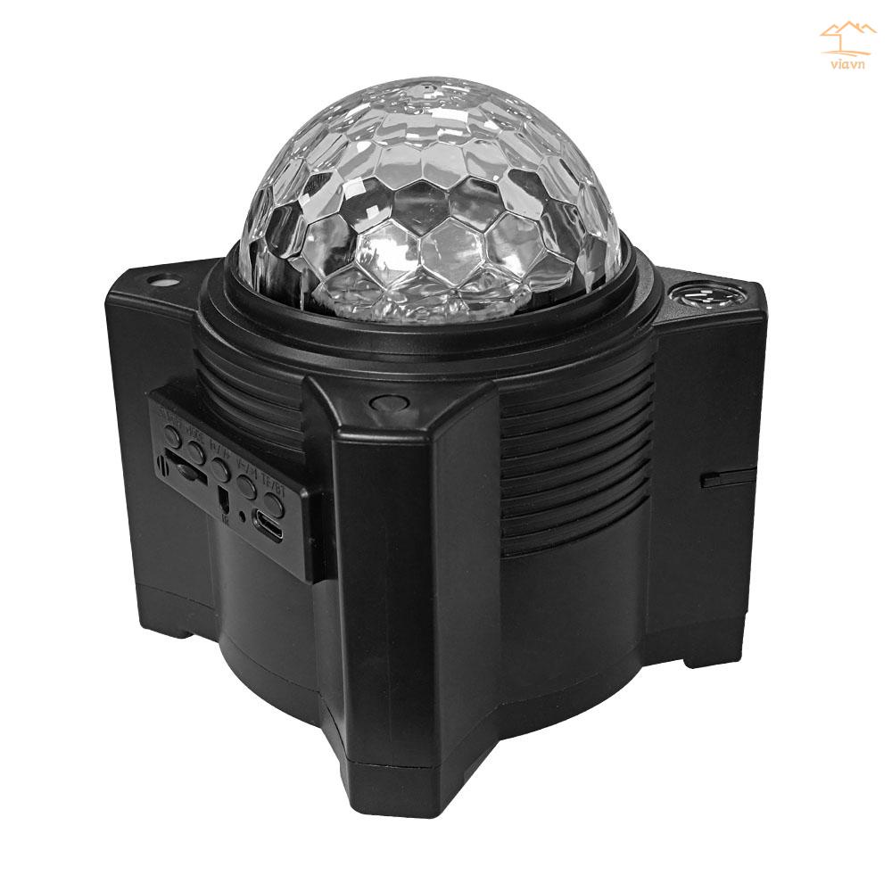 Đèn LED Tạo Hiệu Ứng Bầu Trời Đầy Sao/ Đám Mây/ Đại Dương Kèm Loa 7 Chế Độ/15 Màu Điều Khiển Từ Xa Tiện Dụng