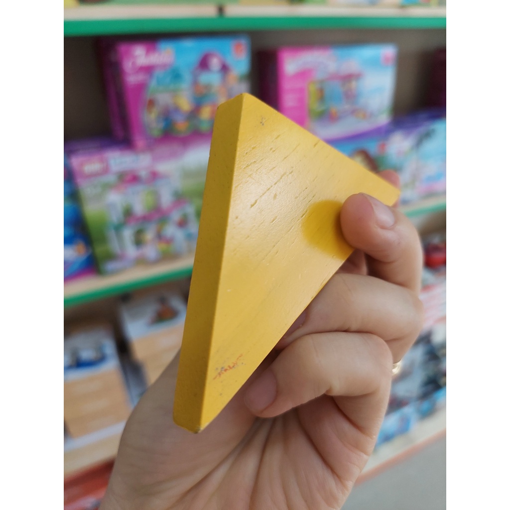bộ đồ chơi xếp hình từ bảy miếng ghép đa giác giúp trẻ phát triển trí tuệ - Tangram đơn