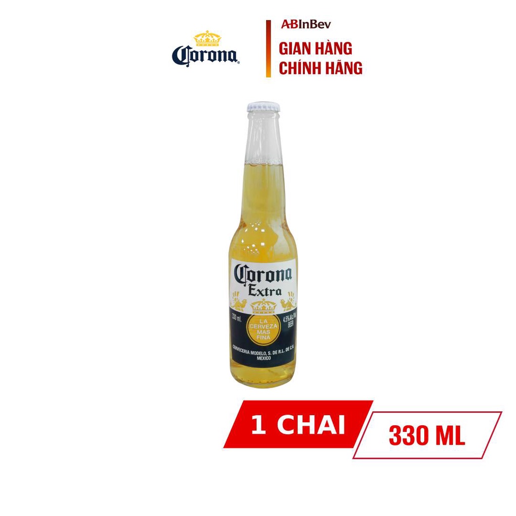 Bia Corona Extra Nhập Khẩu (330ml/chai)