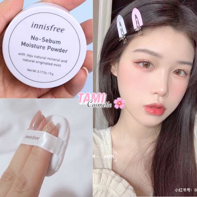 Phấn Phủ Bột Cho Da Khô Innisfree No Sebum Moisture Powder