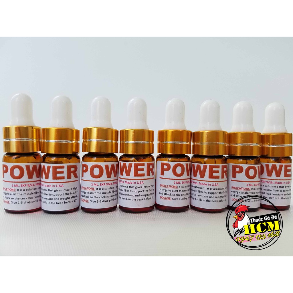 Thuốc Gà Đá Power Nhỏ Đá Liền Cao Cấp Giúp Tăng Tốc Độ Đá Bo Lớn