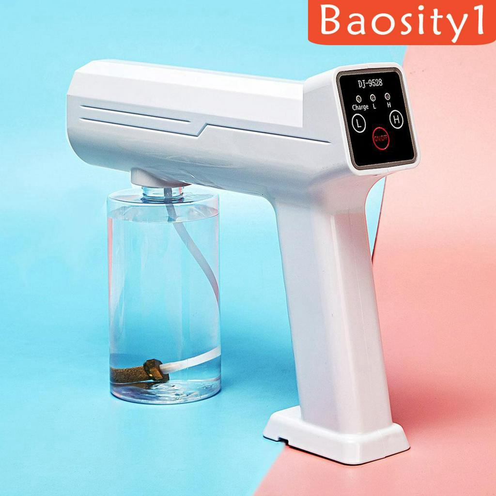[Baosity1] Máy Phun Sương Nano Cầm Tay Không Dây Khử Trùng Ánh Sáng Xanh