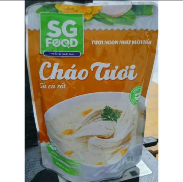 Combo 6 gói cháo tươi SG food