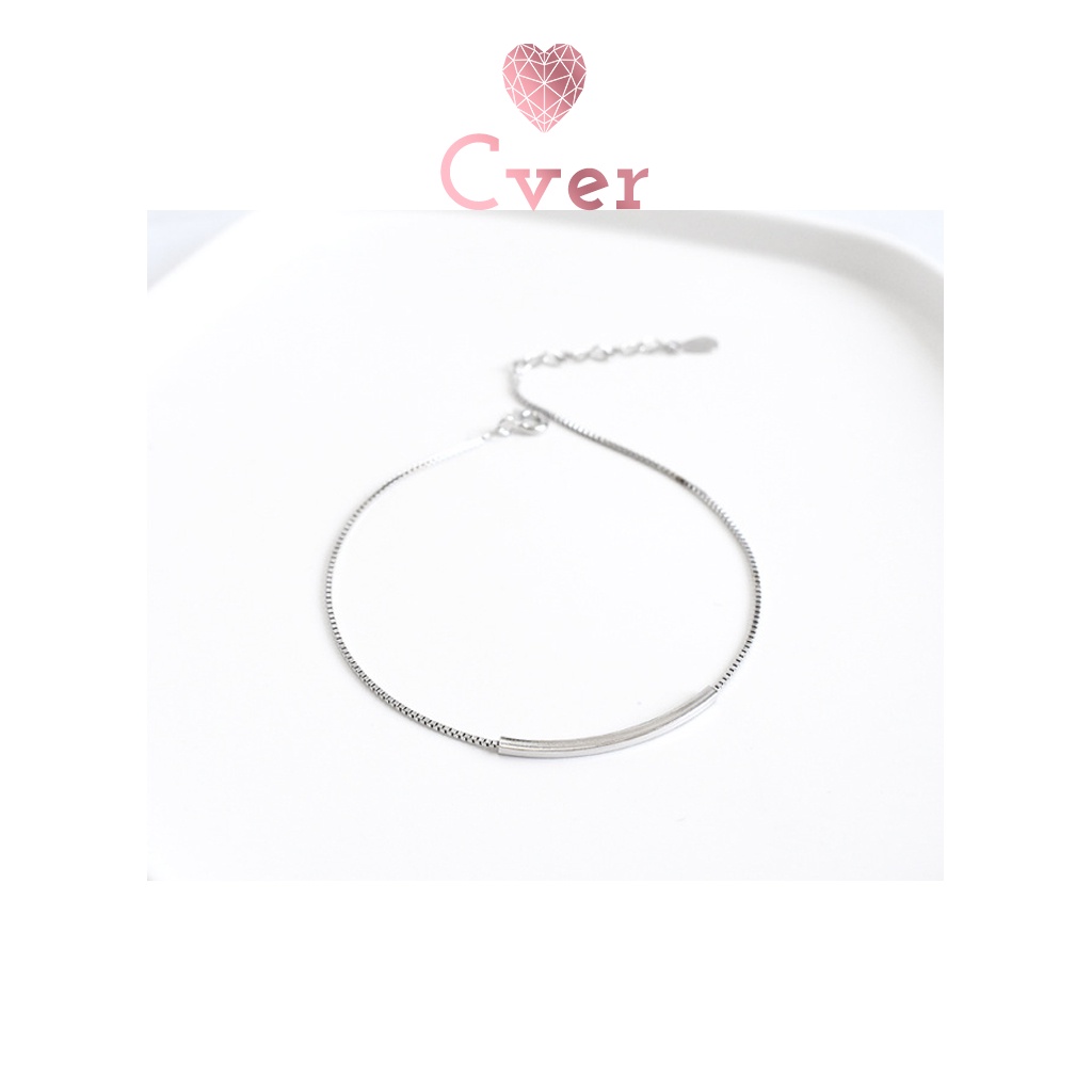 Lắc chân bạc Cver Silver S925 hình mặt cười LC-JL-9