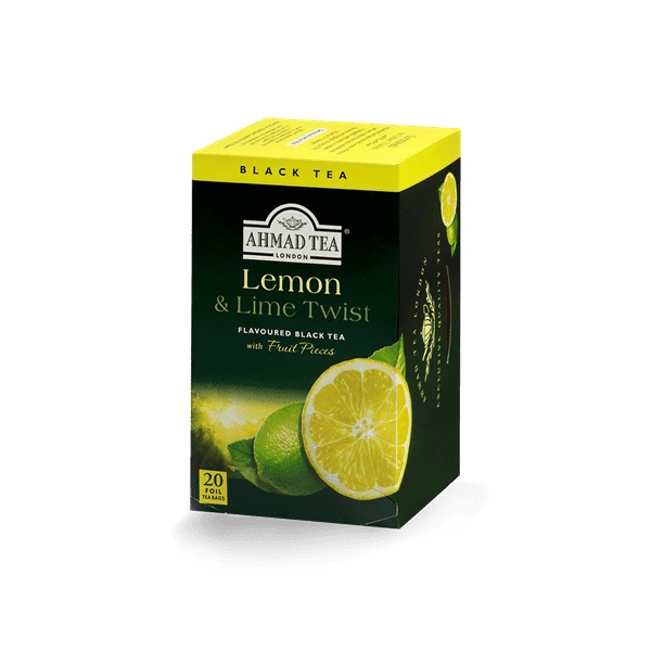 TRÀ AHMAD ANH QUỐC - CHANH (40g) - Lemon & Lime Twist - Hương thơm,công dụng chủ yếu đến từ vỏ
