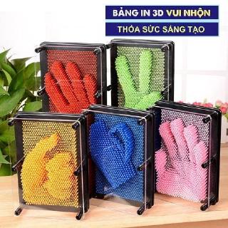 [ Đồ Chơi Cho Bé ] Bảng đinh 3d nghệ thuật Pinart 20x15x5.5cm