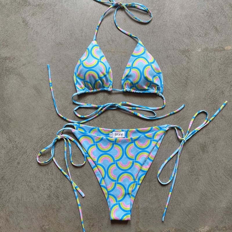 Jeune Bikini - Hoạ tiết cầu vồng