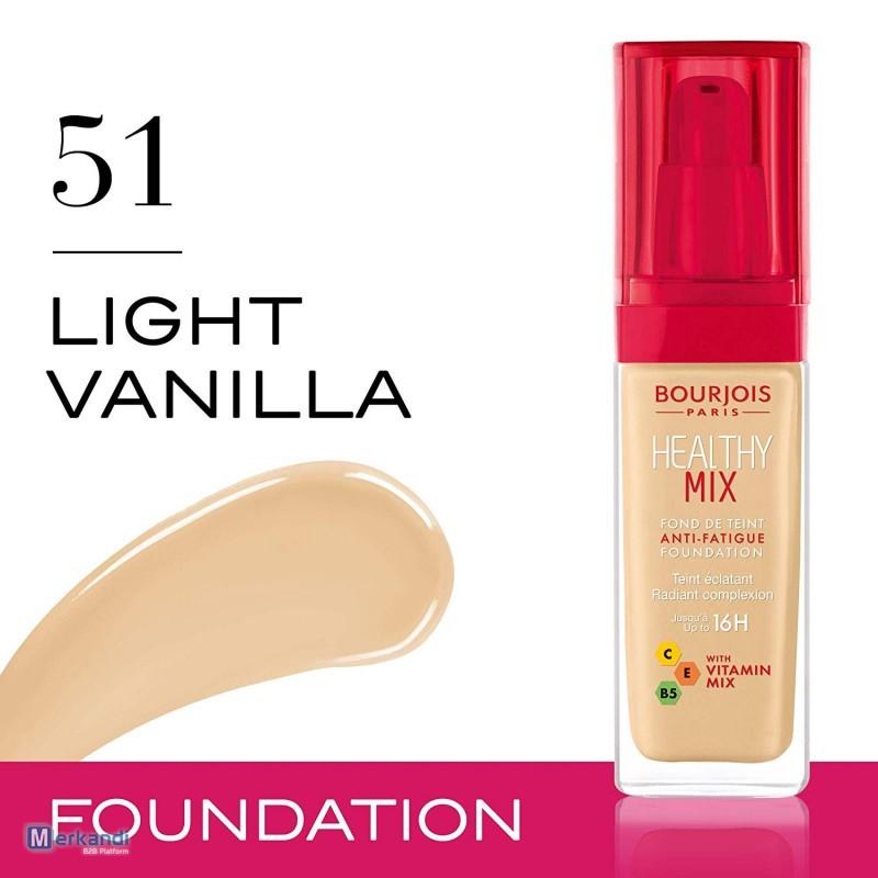 Kem nền che khuyết điểm  Bourjois Healthy Mix Anti Fatigue Foundation dành cho da dầu