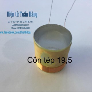 coil (côn) loa bass đường kính 19.5 2 lớp .( 10 chiec )-Linh kiện thay thế sửa chữa loa
