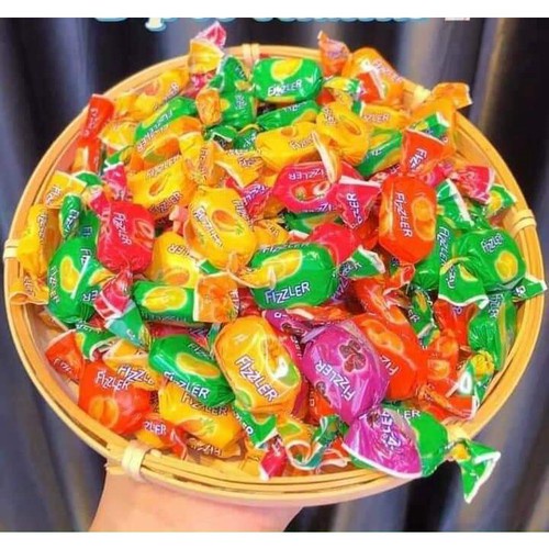 Kẹo Trái Cây Fizzler Hương vị đậm đà hàng nhập Indonesia