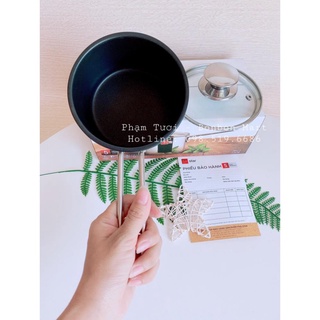 Nồi inox nấu cháo, bột 12cm five star chống dính - kiwiuri