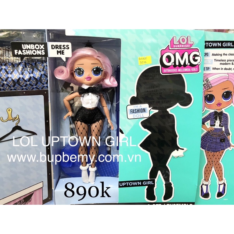 Búp Bê LOL OMG, LOL Uptown Girl BOX CUỐI