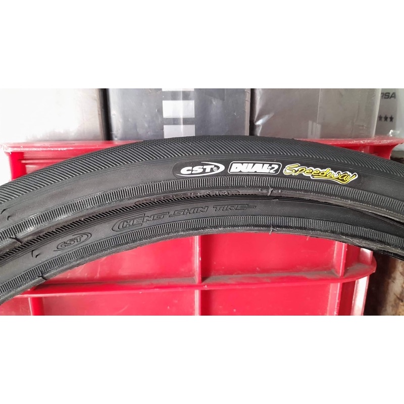 Vỏ Lốp & Ruột Săm Xe Đạp 20x1-1/8 CST
