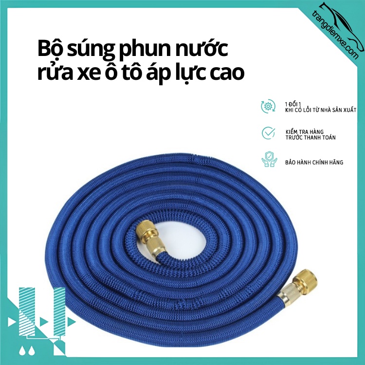 Dây Gắn Súng Phun Nước Rửa Xe Ô Tô Áp Lực Cao 10-27 Mét 6