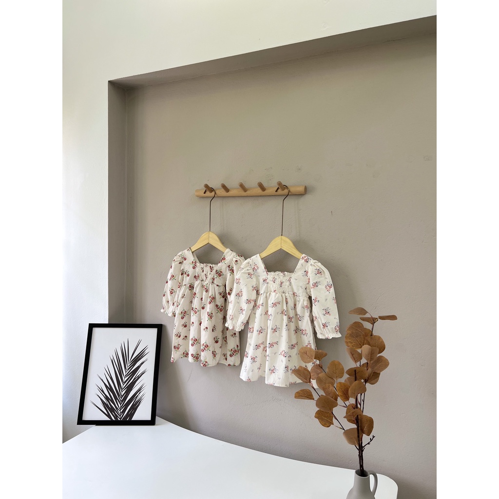 VT230 Váy tay lỡ chào thu cho bé 1-6 tuổi