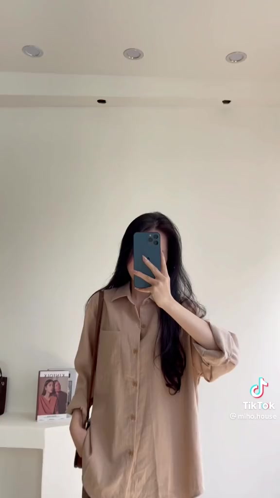 Áo sơ mi đũi xước dáng rộng , áo sơ mi chất vải thoáng mát Miho studio | BigBuy360 - bigbuy360.vn