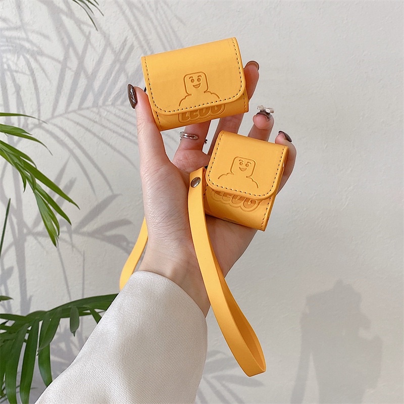 Ốp airpods TPU da nắp hít l cho airpods pro/ airpods 3/ airpods 2 - Bao da TPU trẻ trung