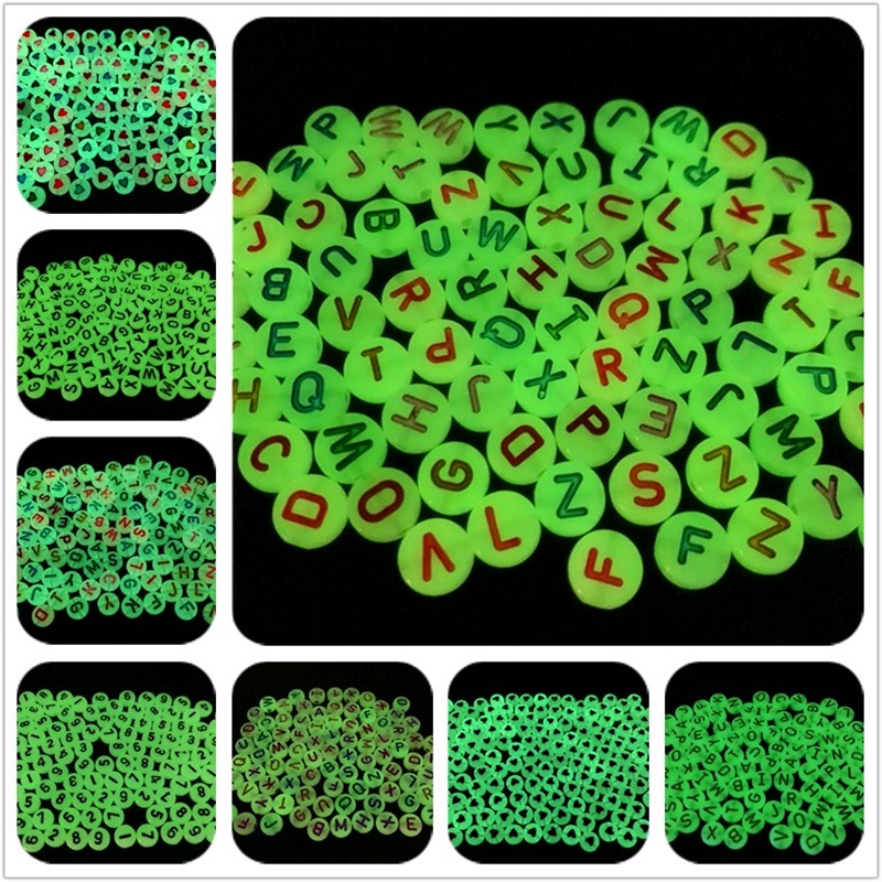 Bộ 150 Hạt Nhựa Acrylic 4X7mm Tự Làm Trang Sức