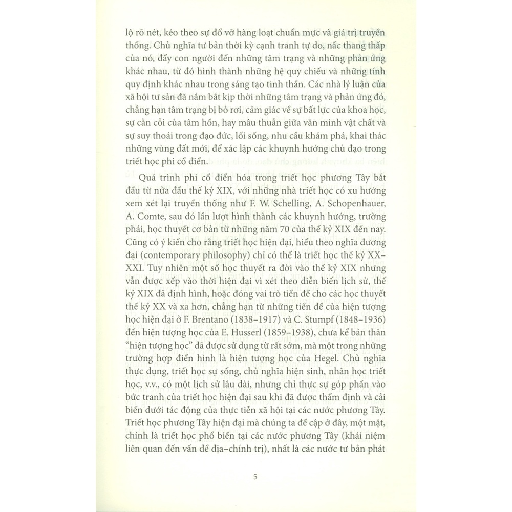 Sách - Giáo Trình Triết Học Phương Tây Hiện Đại