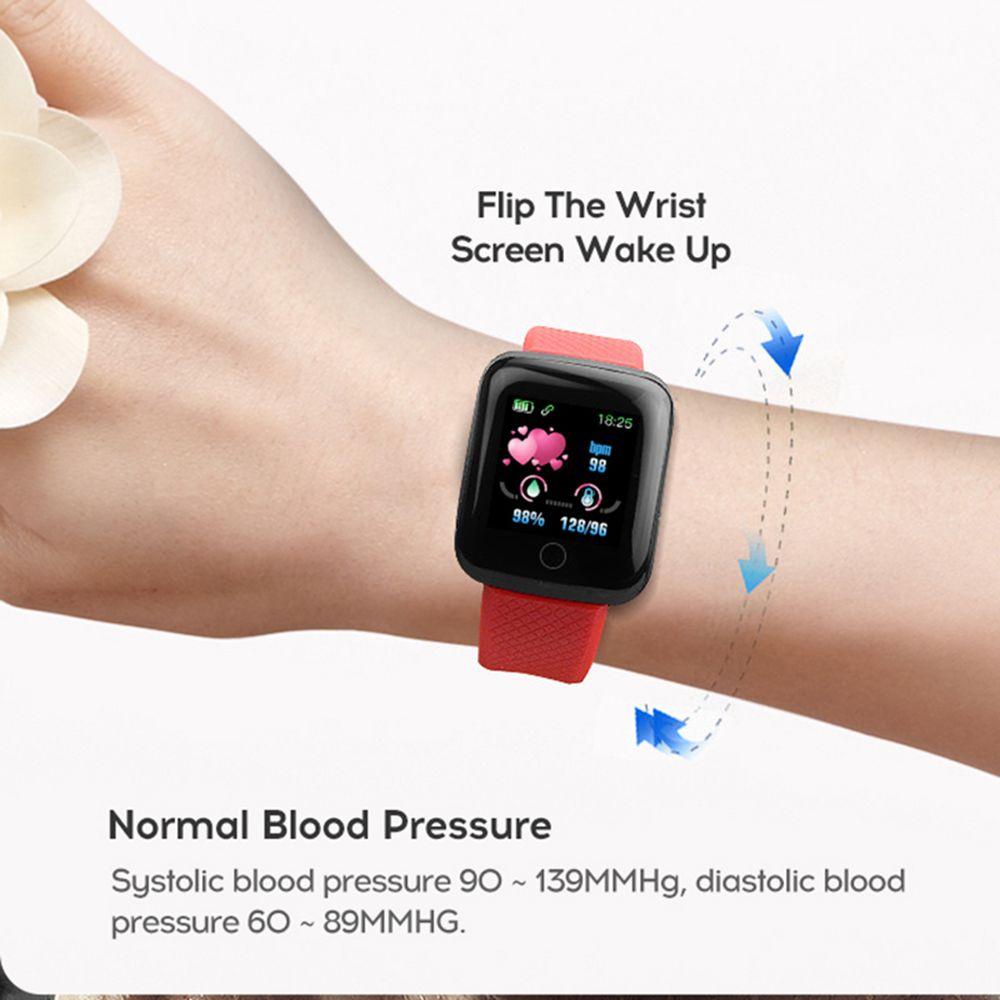 Glenes Đồng Hồ Đeo Tay Thông Minh Đếm Bước Chân Hỗ Trợ Theo Dõi Giấc Ngủ Kết Nối Bluetooth
