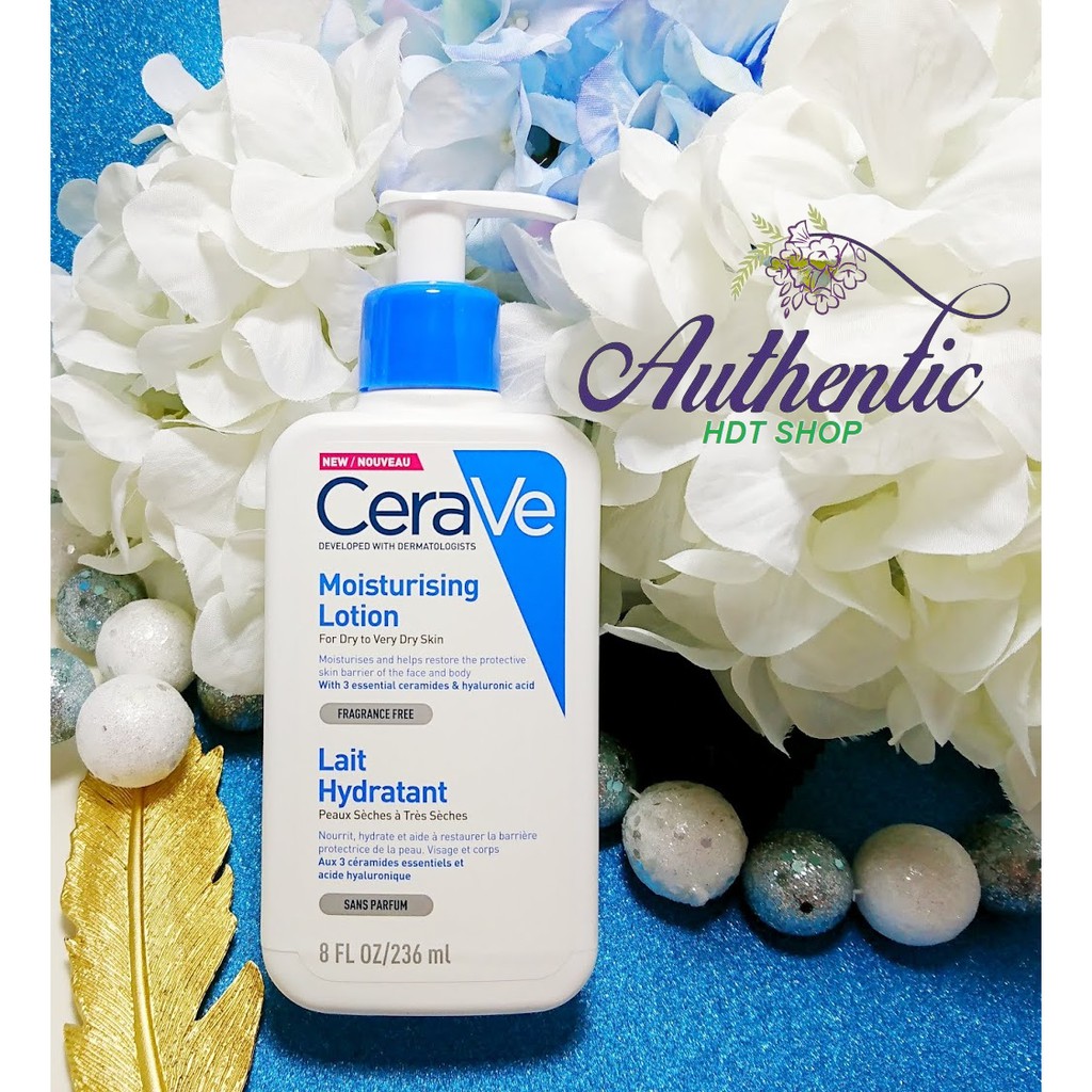 Sữa dưỡng ẩm CERAVE Moisturing Lotion (Nội Địa Pháp)