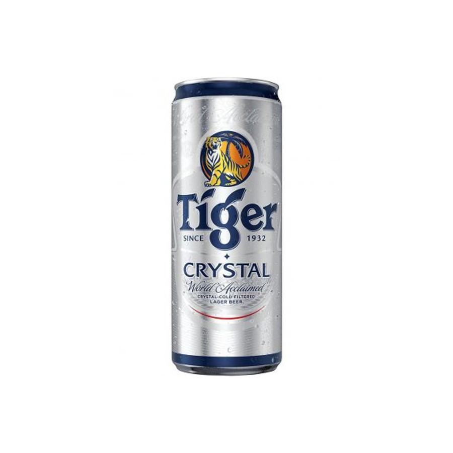 Thùng 24 Lon Bia Tiger / Tiger Crystal 330ml (Giao Hàng: Now / Grab)