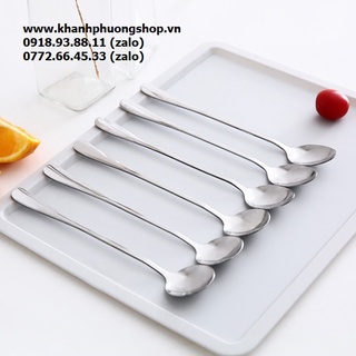Muỗng cà phê inox loại dài 20cm - muỗng cà phê inox loại dài
