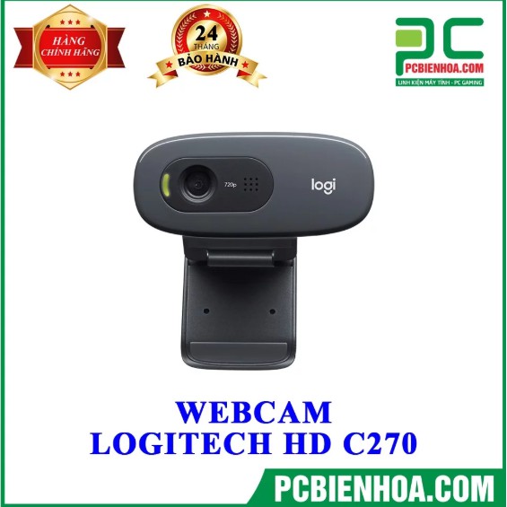 [Mã ELMS4 giảm 7% đơn 500K] WEBCAM LOGITECH HD C270