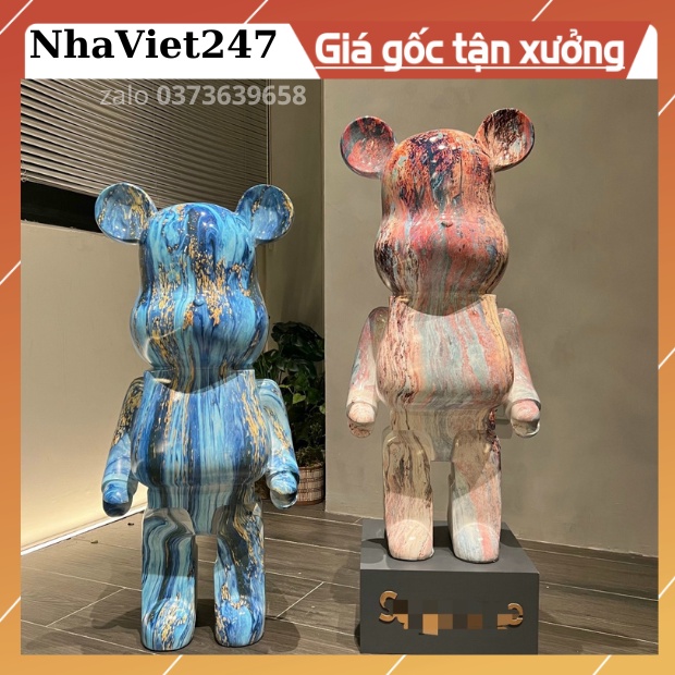 Gấu BearBrick- Mô hình gấu BearBrick decor-trang trí nhà cửa,sang chảnh-đẹp,giá rẻ-kích trước 80cm-quà tặng ý nghĩa