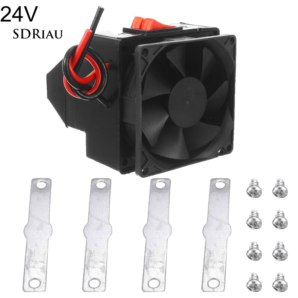 Quạt Sưởi Ấm Cửa Sổ Xe Hơi 12v / 24v 300w Chất Lượng Cao