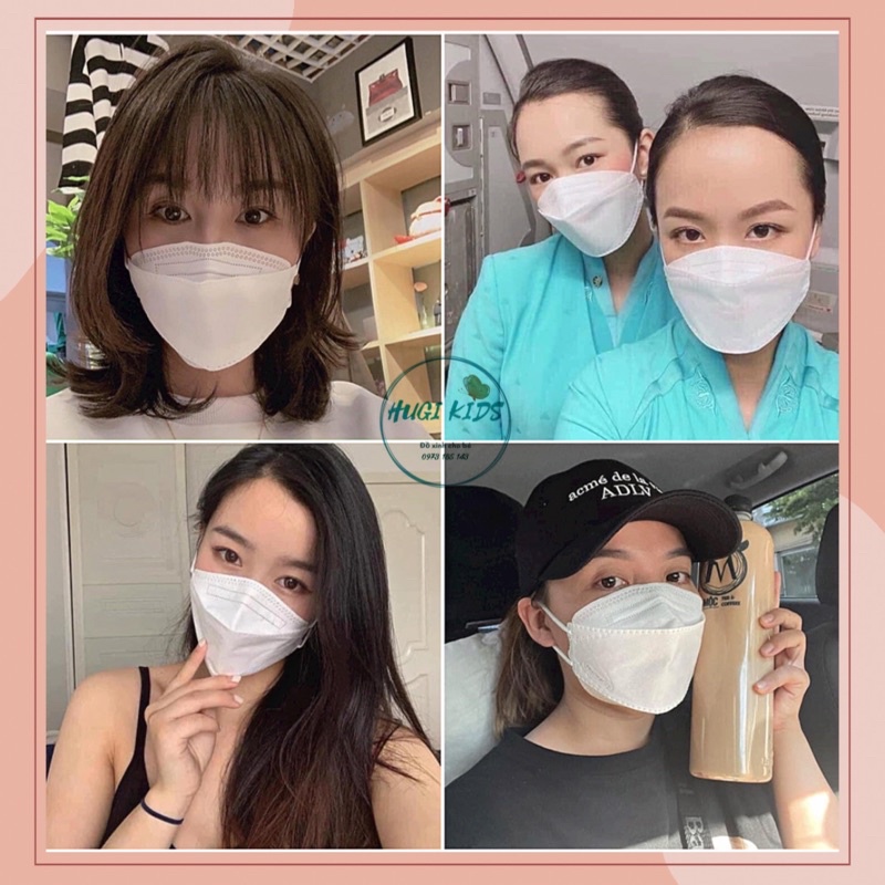 Set 10 Khẩu trang KF94 3D MASK người lớn