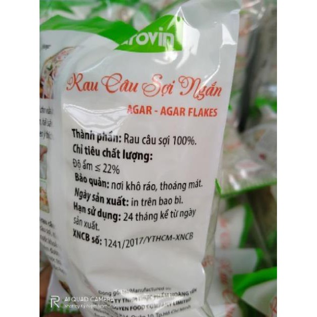 Miến rau câu sợi ngắn 20g KETO, DAS - Healthy