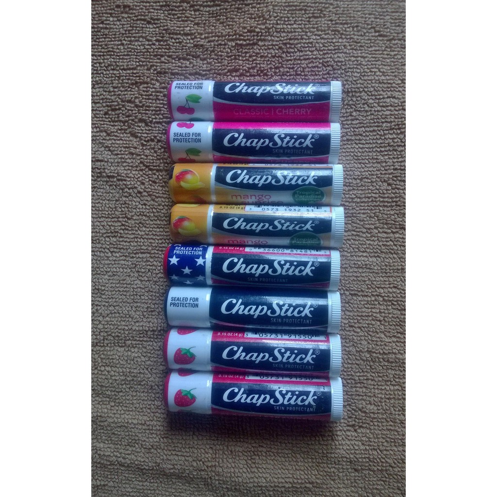 Son dưỡng môi không màu Chapstick