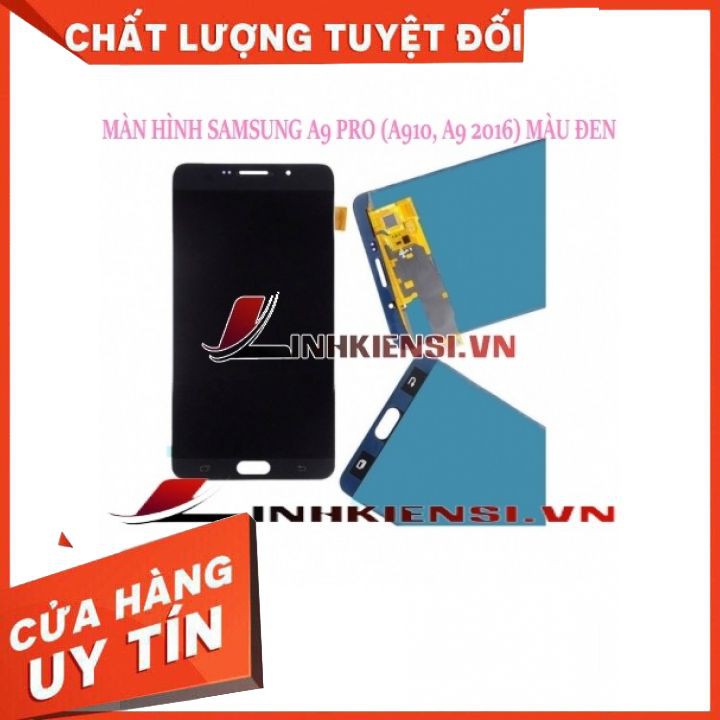 MÀN HÌNH SAMSUNG A9 PRO (A910, A9 2016) MÀU ĐEN⚡SIÊU HOT⚡ ZIN OLED, CHẤT LƯỢNG CAO