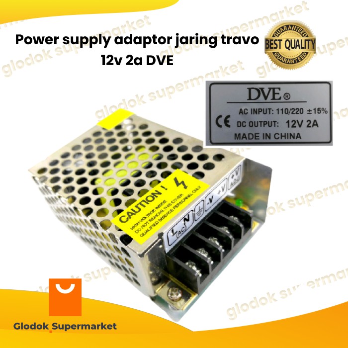 Bộ Chuyển Đổi Nguồn Điện 12v 2a Dve Chất Lượng Cao