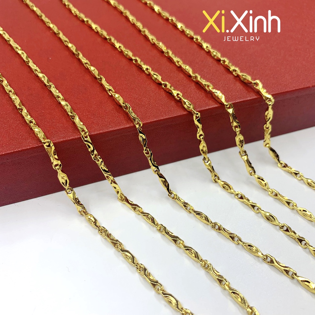 Dây chuyền trúc xi mạ vàng 24k - D23