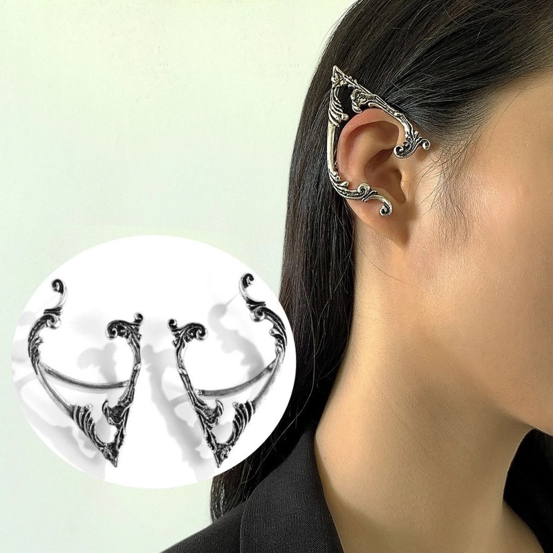 Hoa Tai Kim Loại Kiểu Dáng Hình Học Phong Cách Hàn Quốc Thời Trang Cho Nữ