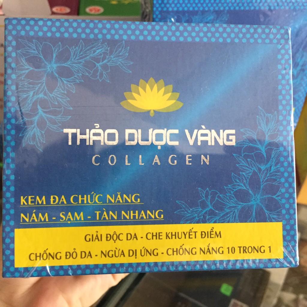 KEM THẢO DƯỢC VÀNG HŨ LỚN VIP HỘP XANH