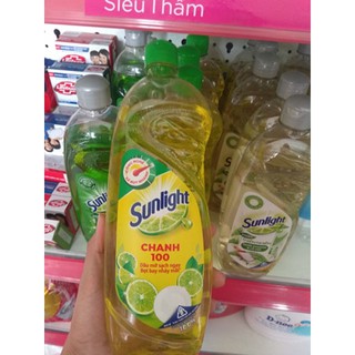 Nước rửa chén Sunlight chai 750g