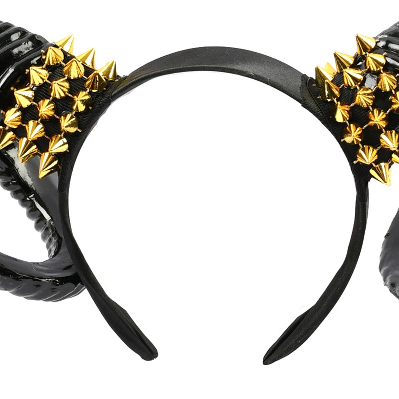 Cài Tóc Hình Chiếc Sừng Phong Cách Retro Cho Tiệc Hóa Trang