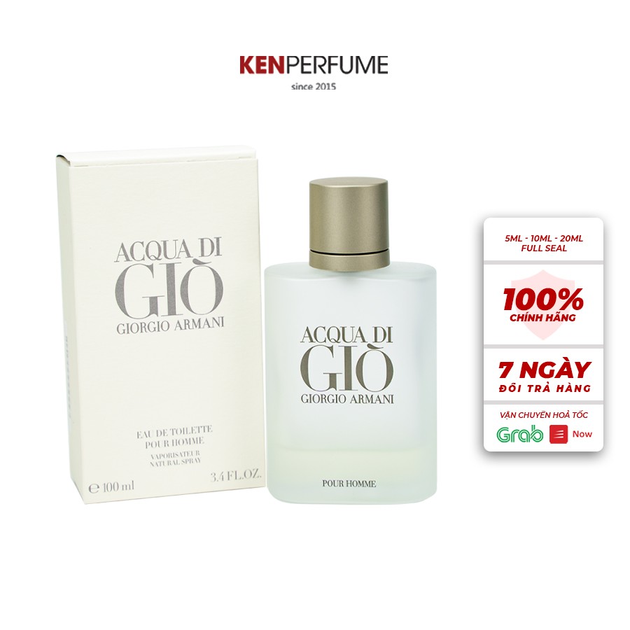 Nước hoa nam Acqua di Gio Pour Home chai 10ml