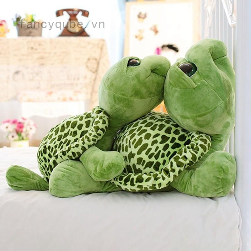 Búp bê nhồi bông hình rùa biển mắt to đáng yêu
