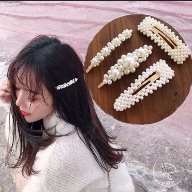 Sét 4 kẹp tóc hàn quốc siêu hot